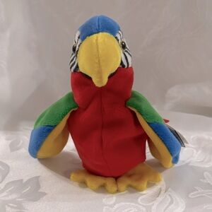 Ty Tropical “Jabber” Plush Parrot